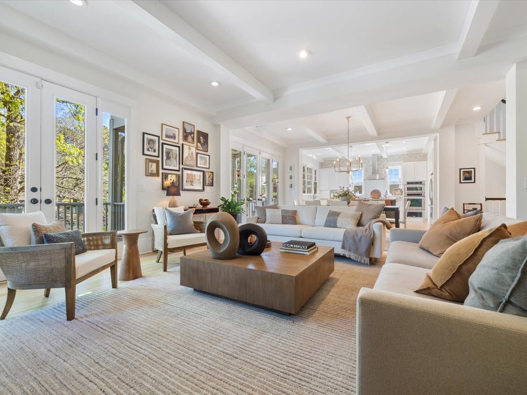 Living Dining Room and Kitchen Open floor plan